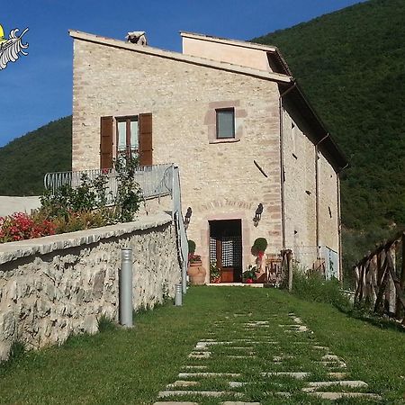Agriturismo Casale La Palombara Cerreto di Spoleto Eksteriør billede