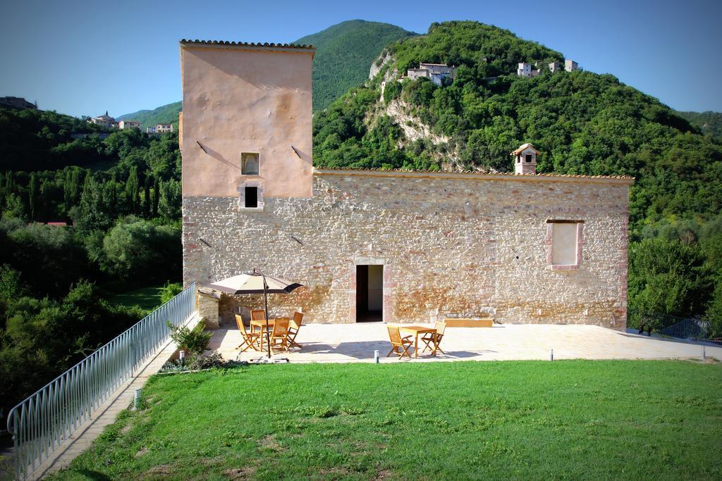 Agriturismo Casale La Palombara Cerreto di Spoleto Eksteriør billede