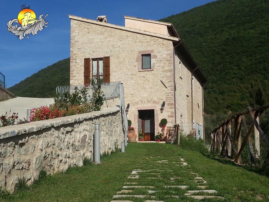Agriturismo Casale La Palombara Cerreto di Spoleto Eksteriør billede
